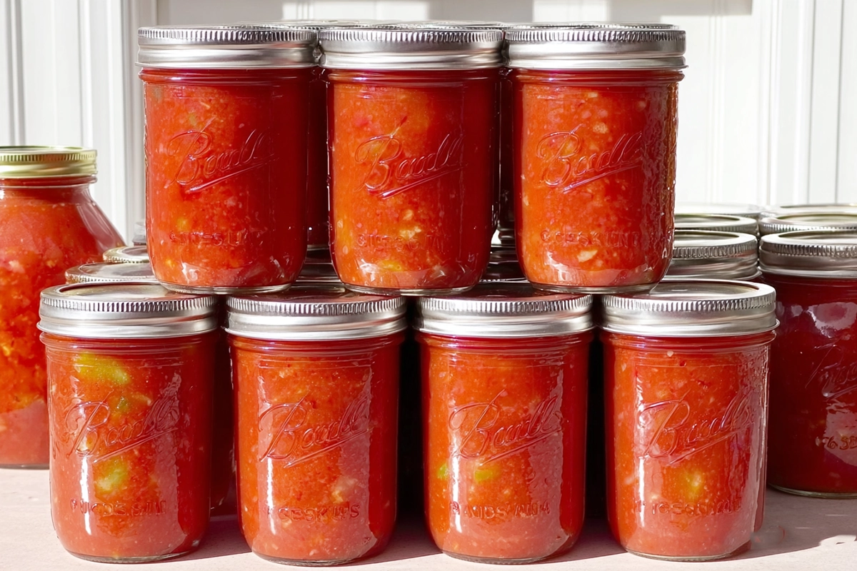 Zesty Salsa Canning Reci