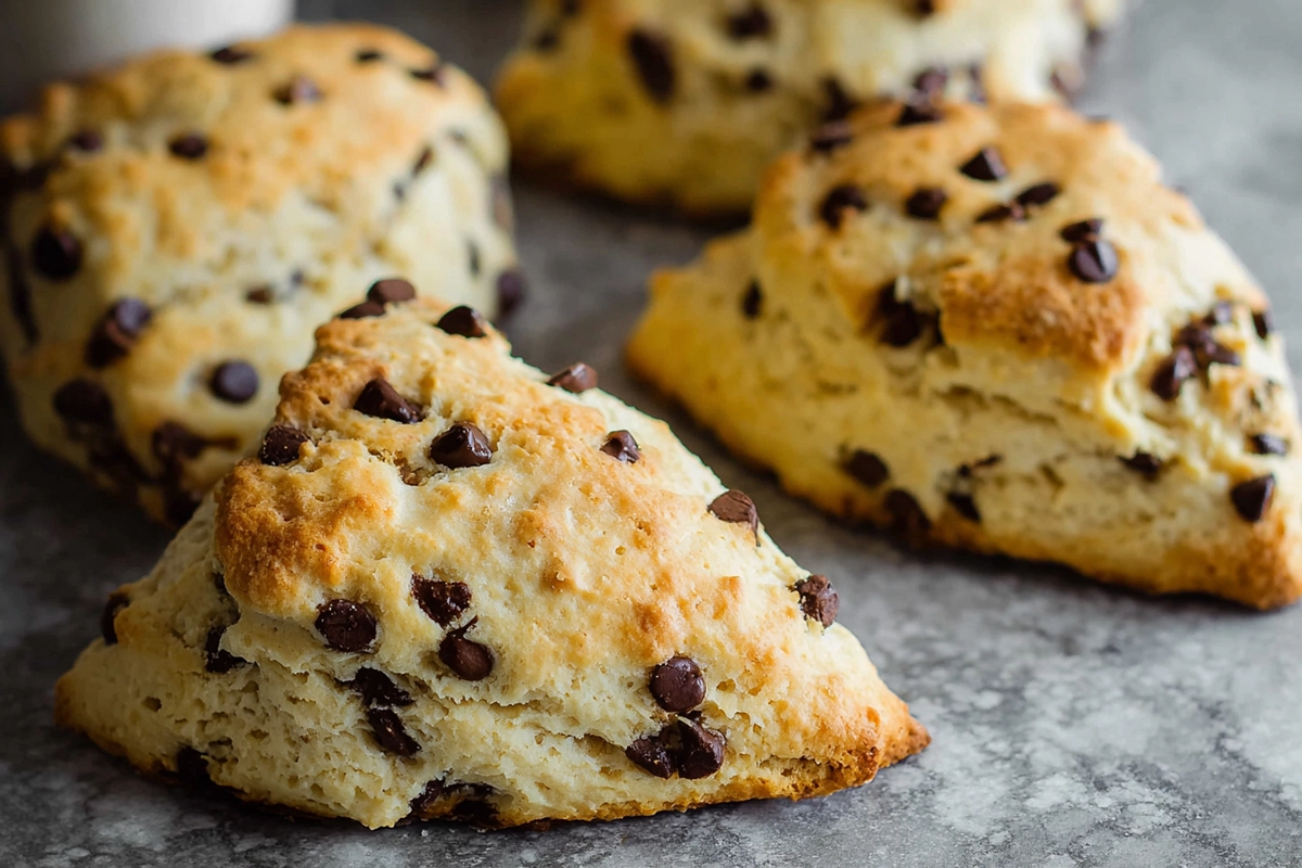 chocolate chip scones