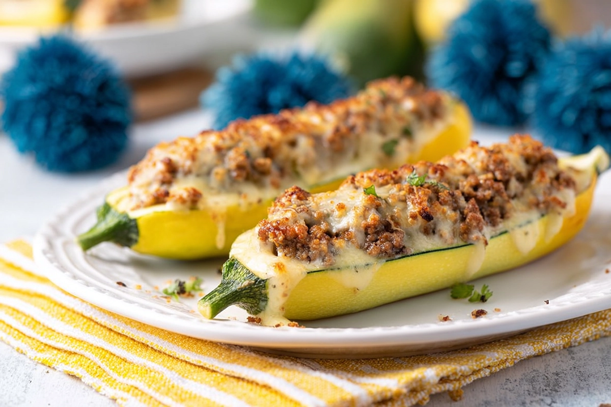 stuffed banana pepper 1 Spice Up Snack Time with These Chorizo & Goat Cheese Stuffed Banana Peppers