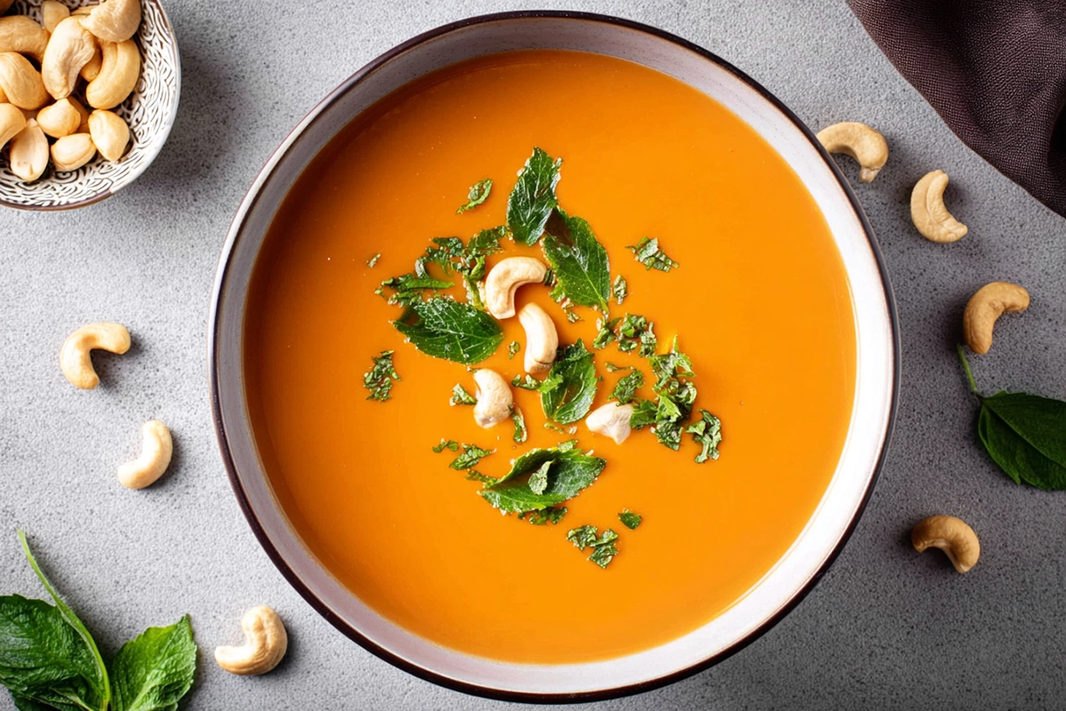 Cashew Carrot Ginger Soup: Your New Cozy Vegan Favorite 4 Cashew Carrot Ginger Sou