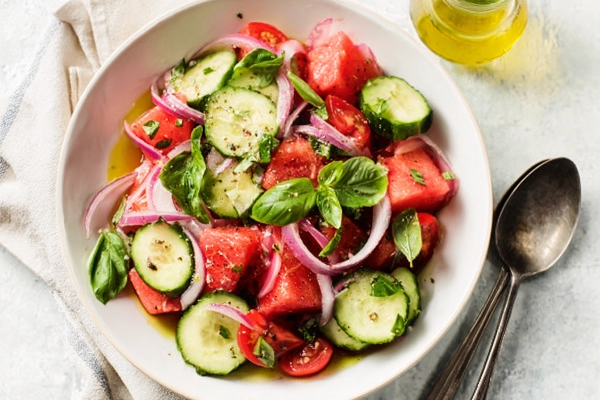 Cucumber Tomato Salad