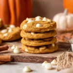 Pumpkin White Chocolate Chip Cookies