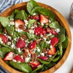 Spinach Strawberry Salad