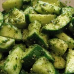 lemon dill cucumber salad