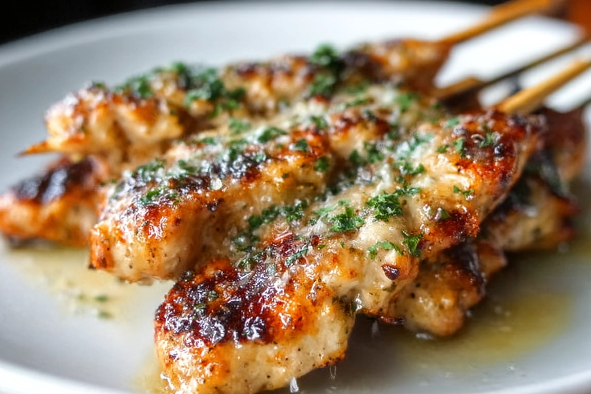 Blackstone Garlic Parmesan Chicken