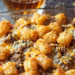 Cheeseburger Tater Tot Casserole