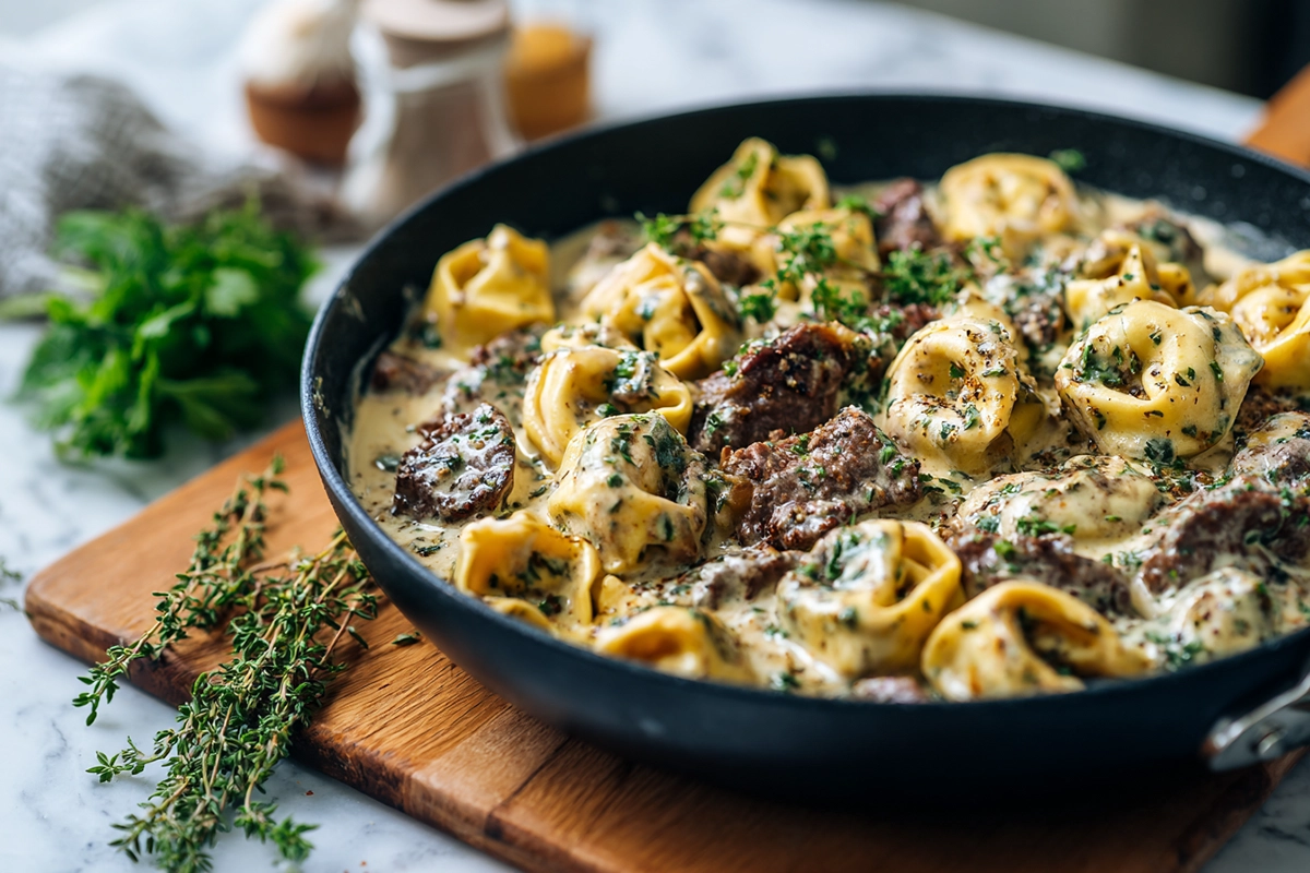 Cheesesteak Tortellini in Creamy Provolone Sauce: A Comfort Food Dinner Dream 7 Cheesesteak Tortellini