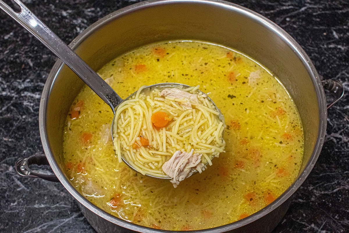 Chicken Noodle Soup That Heals the Soul: Chicken Noodle Feel Better Soup 6 Chicken Noodle Soup