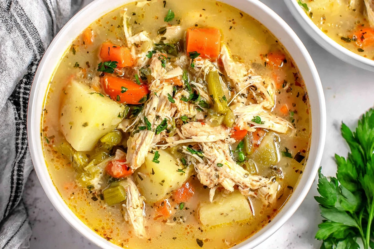 Chicken Soup with Potatoes