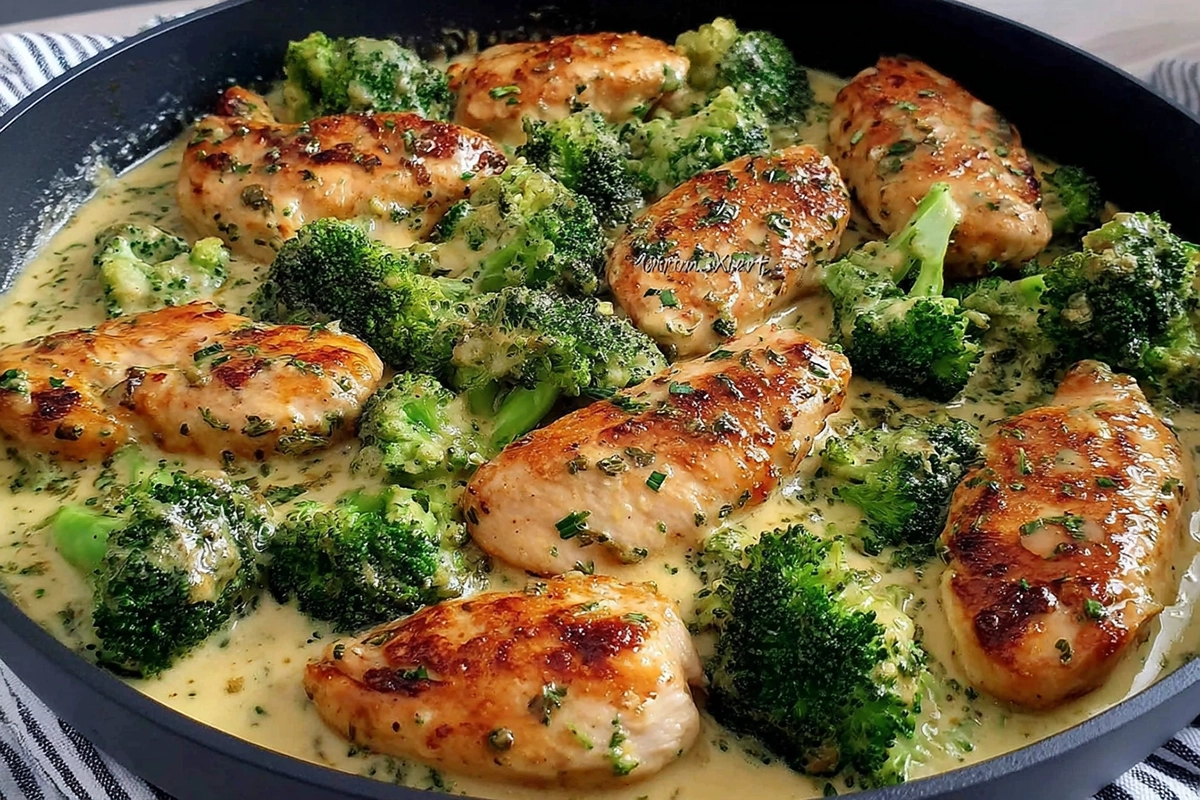 Creamy Garlic Chicken and Broccoli Skillet: A One-Pan Wonder for Busy Nights 6 Creamy Garlic Chicken and Broccoli Skillet