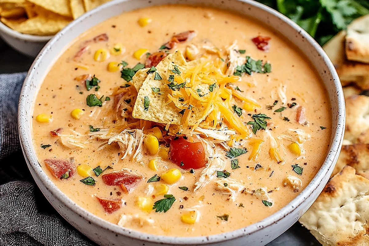 Creamy Southwest Chicken Soup