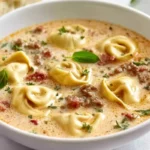 Creamy Tortellini Soup
