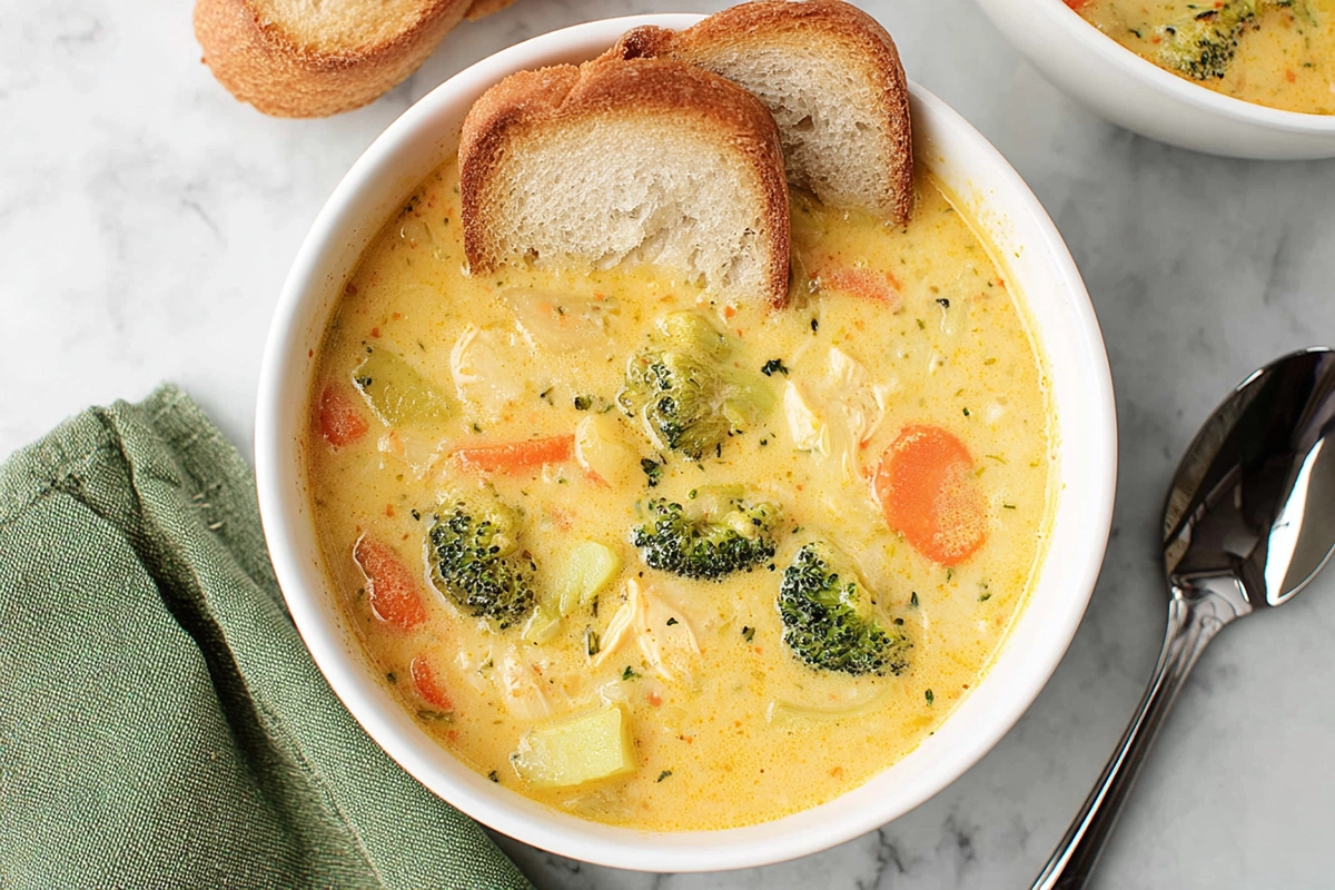 Creamy Vegetable Soup: Your New Weeknight Comfort in a Bowl 4 Creamy Vegetable Sou