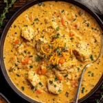 Creamy White Chicken and Rice Soup