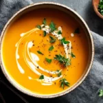 Butternut Squash and Sweet Potato Soup