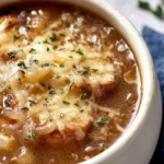 French Onion Noodle Soup