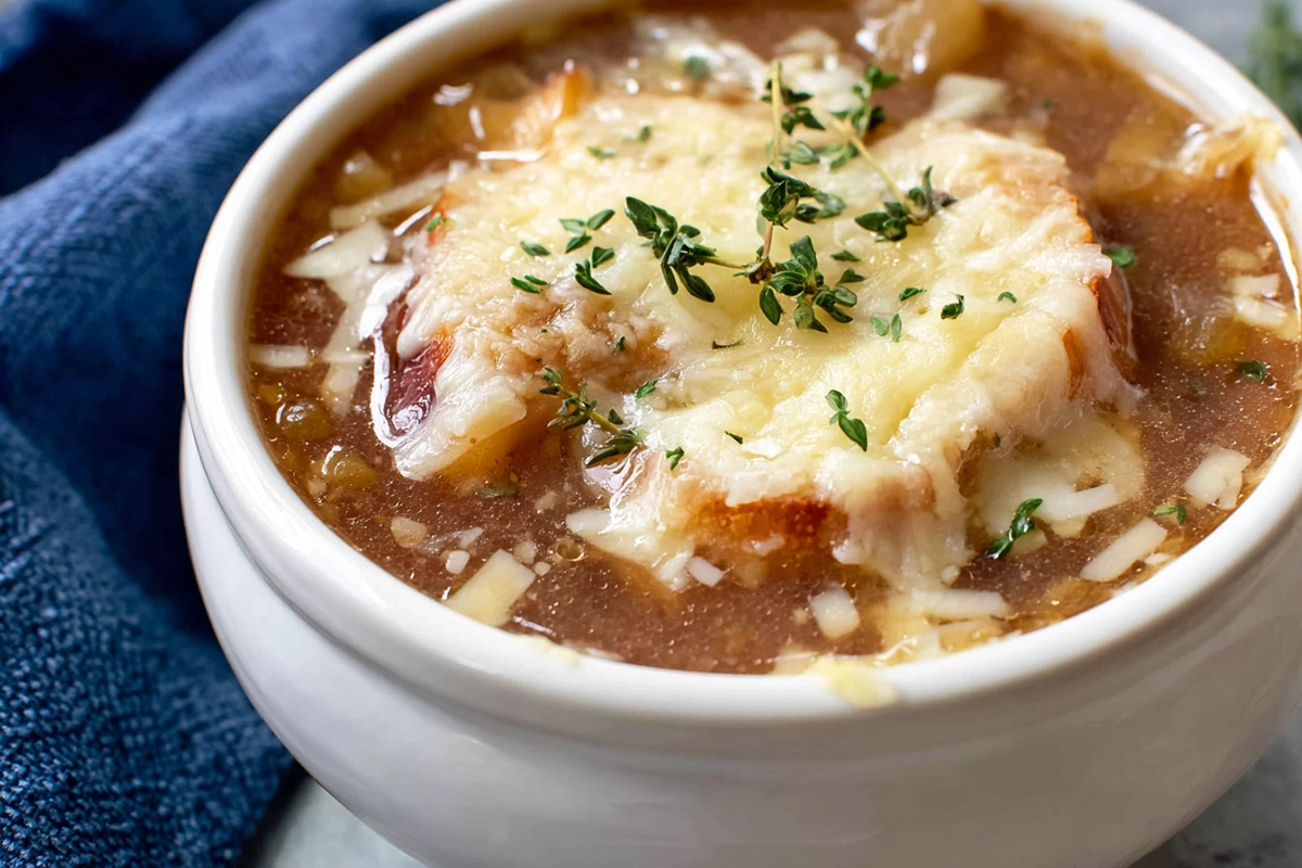 Cozy French Onion Noodle Soup for Busy Weeknights 6 French Onion Noodle Soup