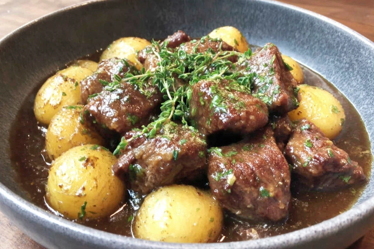 Garlic Butter Beef Bites with Potatoes: The Comfort Food You’ve Been Craving 6 Garlic Butter Beef Bites