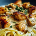 Garlic Butter Chicken Pasta