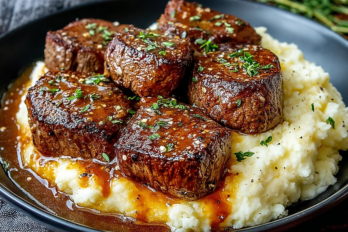Garlic Butter Steak Bites