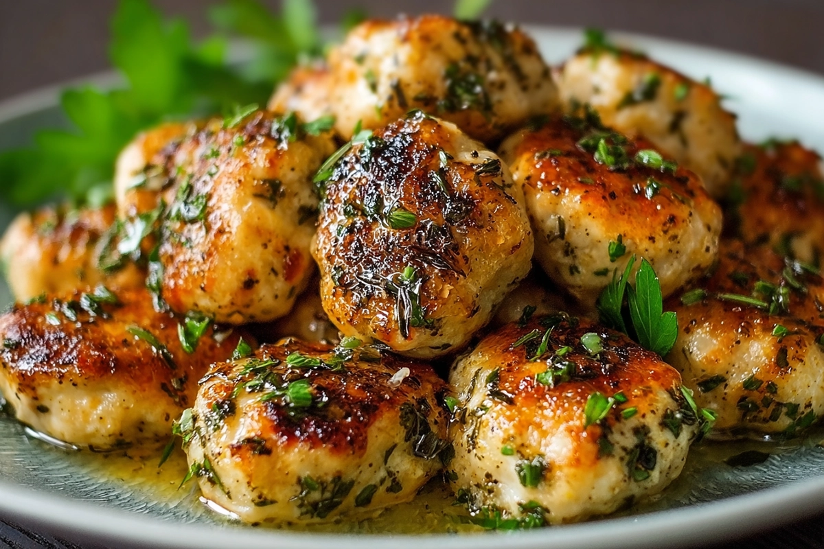 Garlic Herbed Chicken Bites