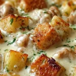 Garlic Parmesan Crockpot Chicken and Potatoes