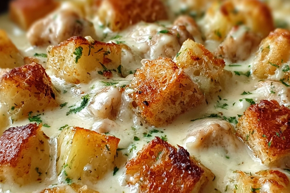 Garlic Parmesan Crockpot Chicken and Potatoes