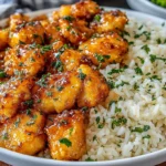 Honey Garlic Chicken Bites