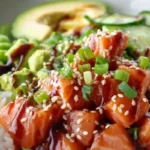 Honey Sriracha Salmon Bowls