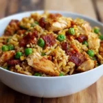 Japanese BBQ chicken fried rice