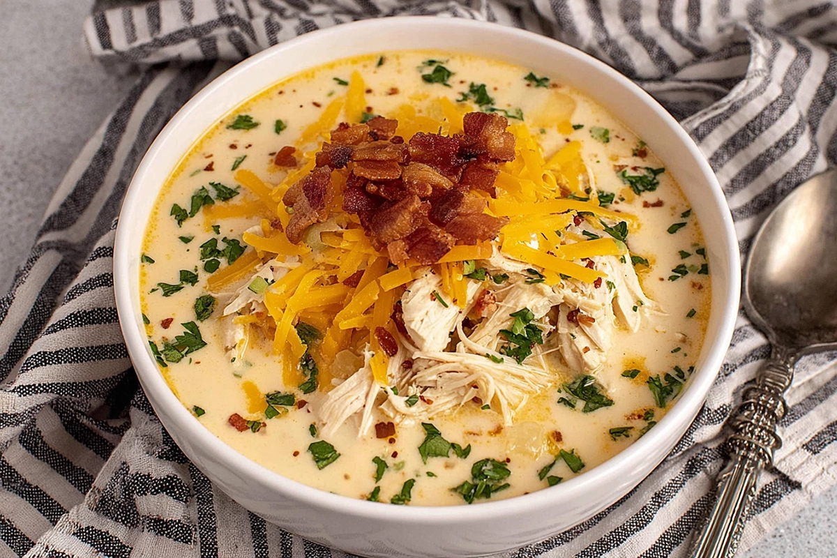 Keto Chicken Cream Cheese Soup