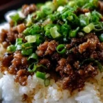 Korean Ground Beef Bowl