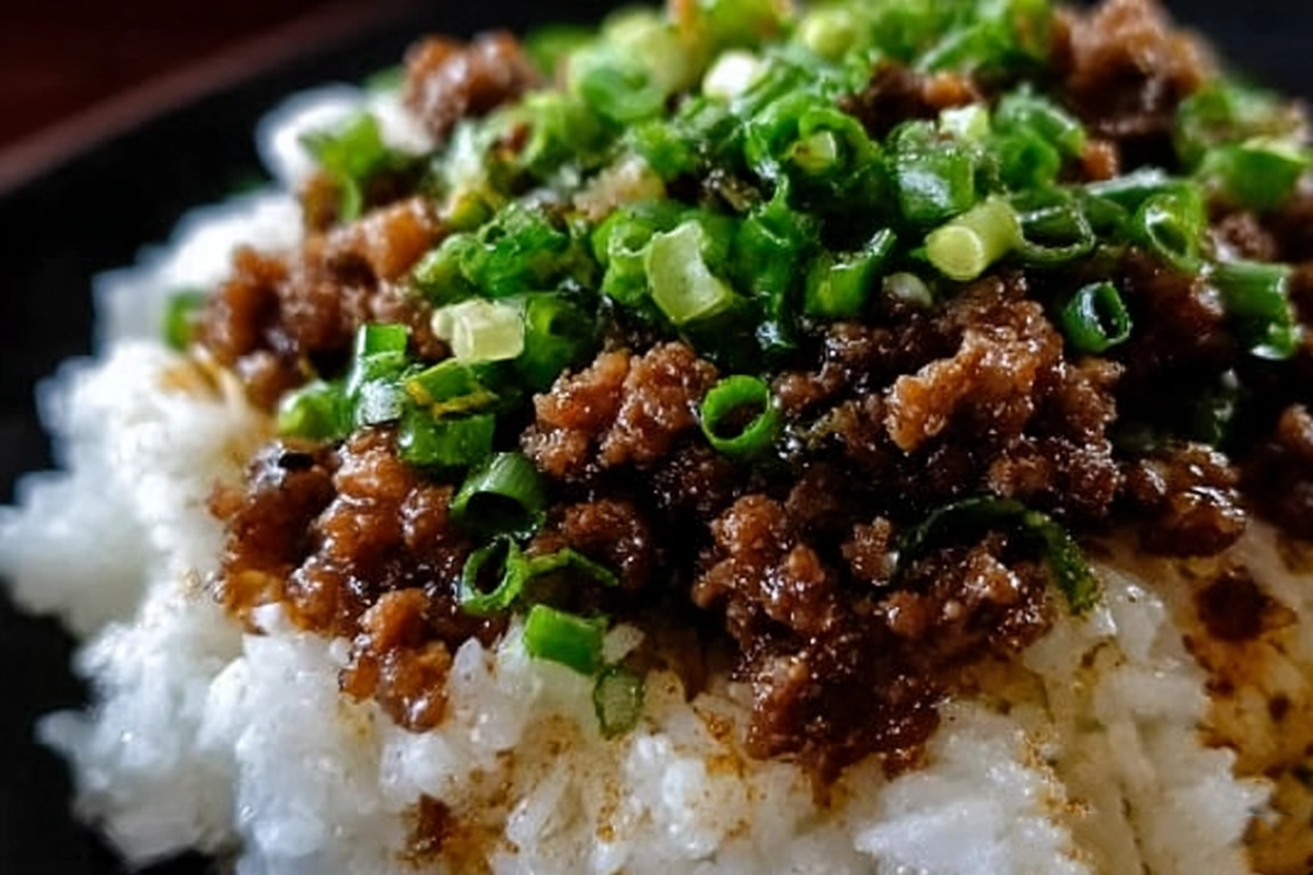 Korean Ground Beef Bowl