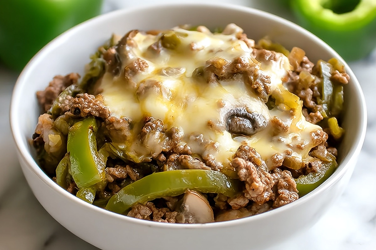 Philly Cheesesteak Bowls – Easy Low-Carb Dinner Idea 6 Philly Cheesestea