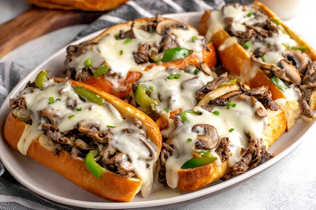 Easy Classic Philly Cheesesteak: A Comforting Favorite in 30 Minutes 4 Philly Cheesesteak