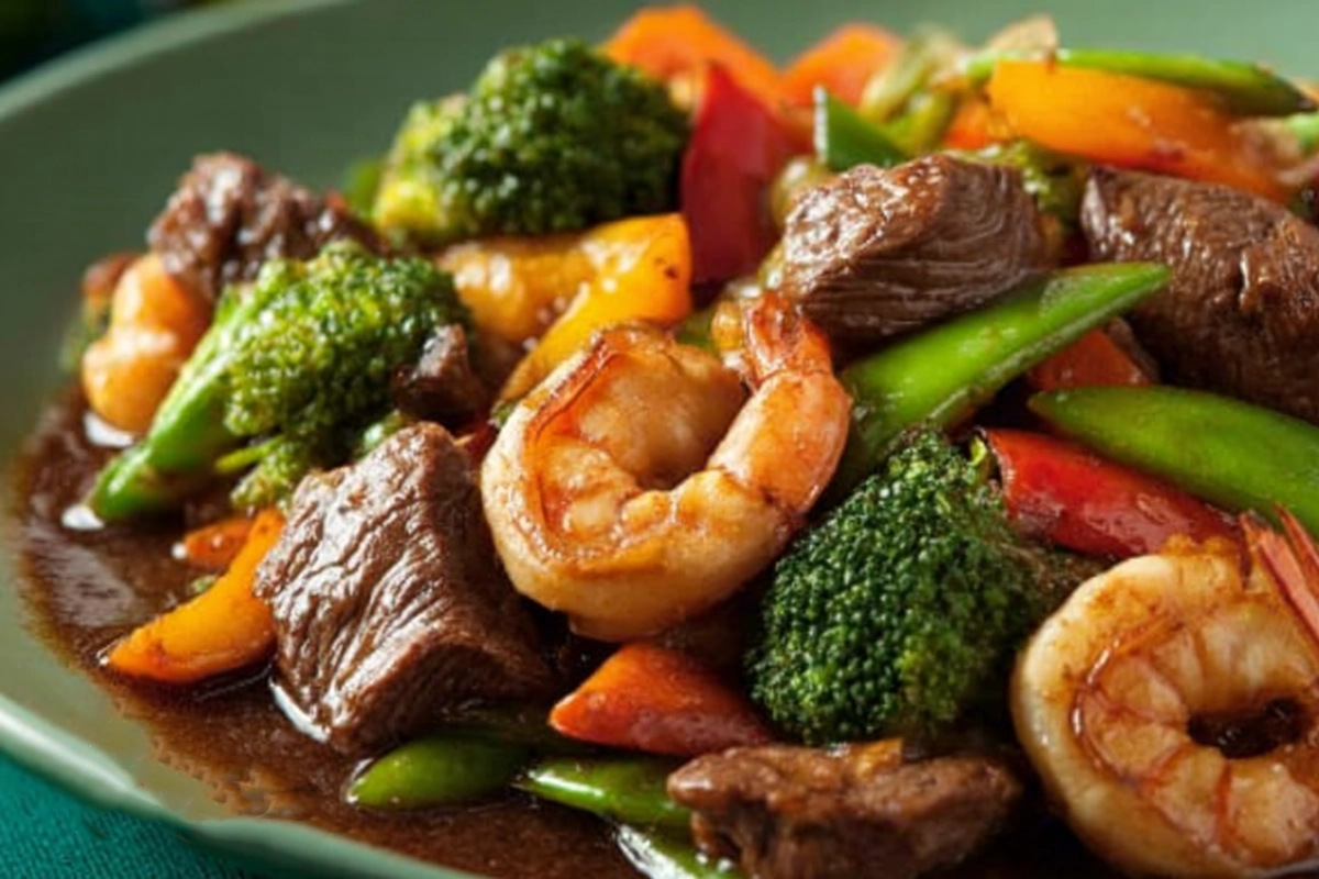 STEAK AND SHRIMP STIR FR