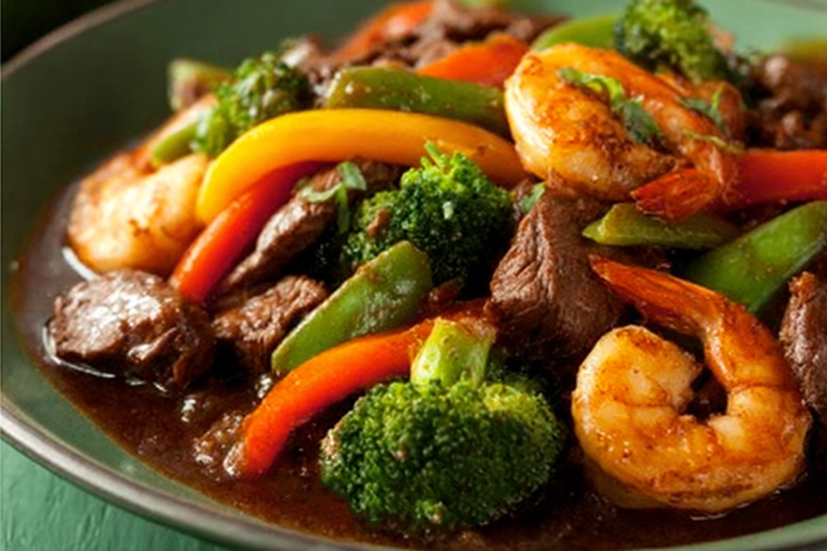 Steak and Shrimp Stir Fry