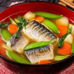 Salmon Head Miso Soup