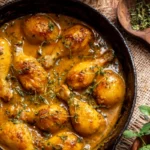 Southern smothered chicken