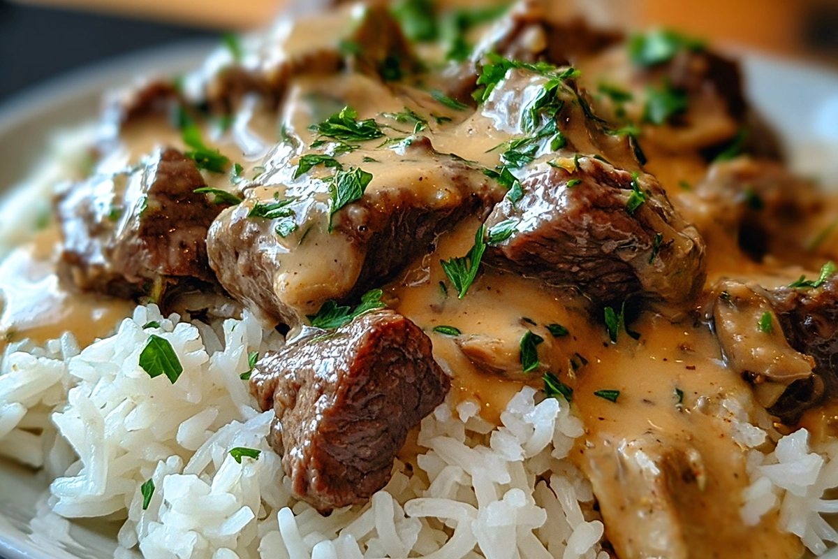 Steak Queso Rice