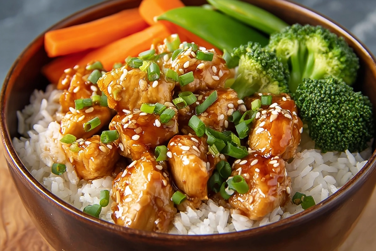 Teriyaki Chicken Rice Bowl
