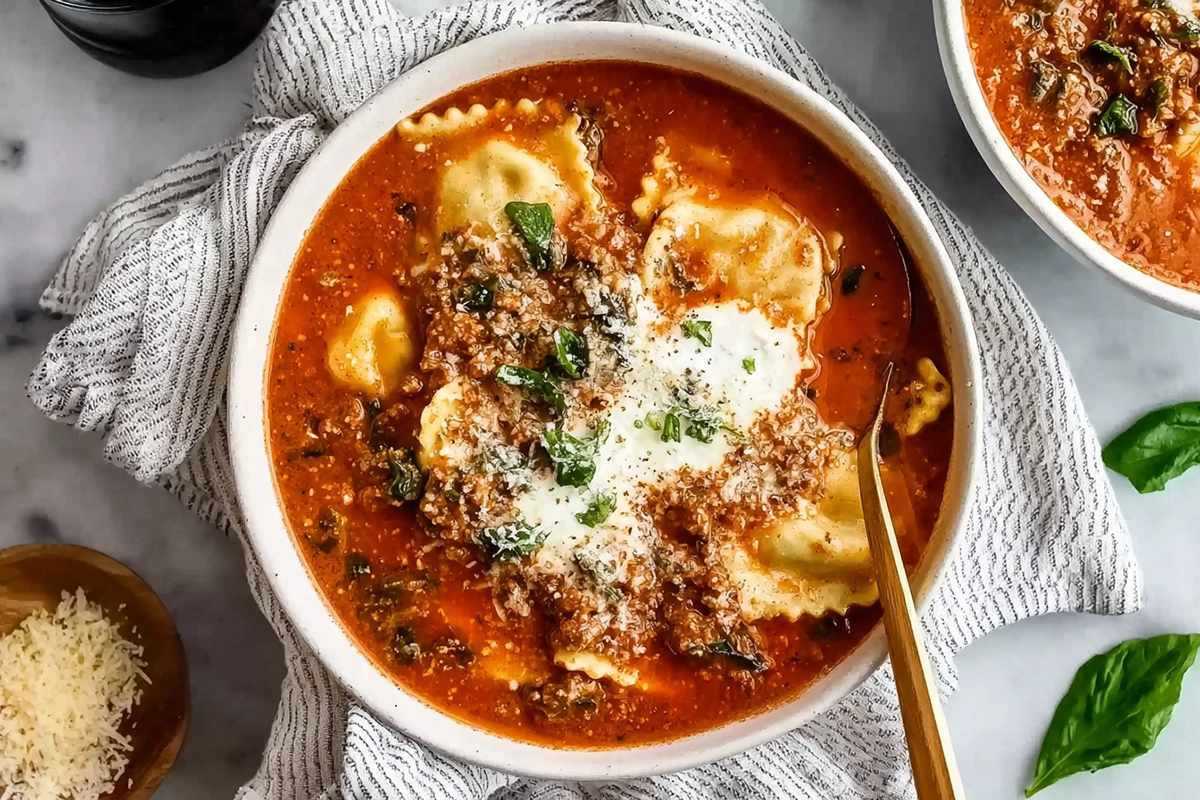 Lasagna Soup