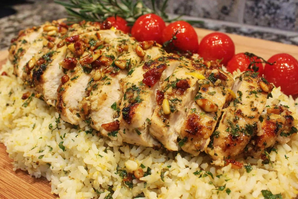 chicken scampi