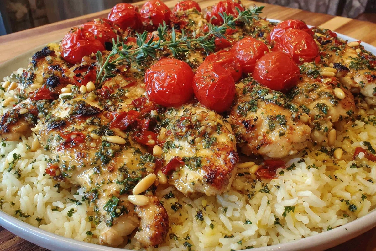 chicken scampi