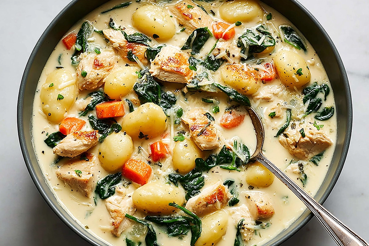 creamy gnocchi soup