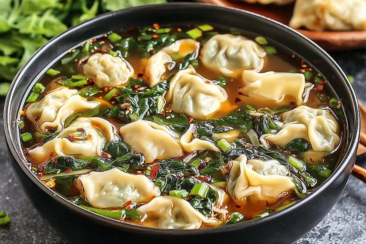 potsticker soup