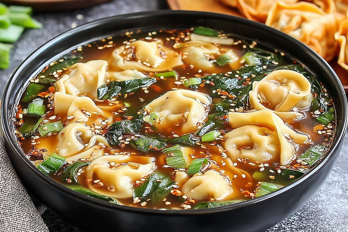 Cozy Potsticker Soup for Busy Weeknights 6 potsticker soup1