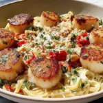 sea scallops pasta