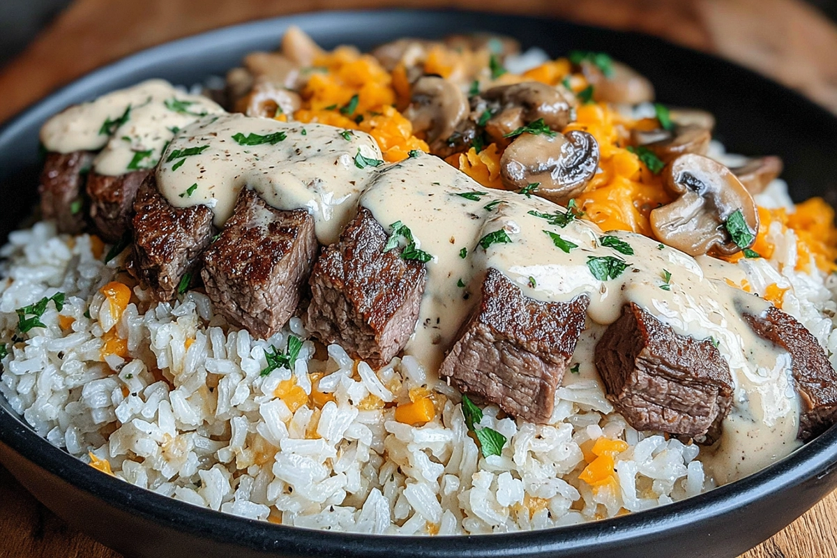 Steak and Queso Rice: A Tex-Mex Dinner Dream in One Pan 6 steak and queso rice