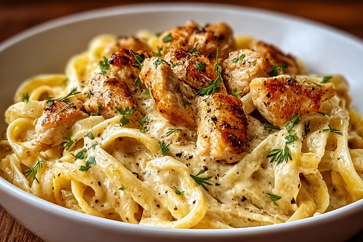 the best Cowboy Butter Chicken Linguin